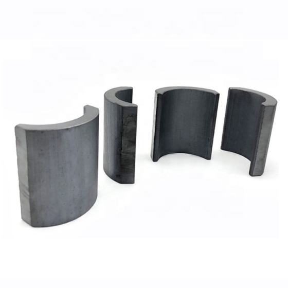 Y30 Y35 Magnet Arc Ferrite Magnet For Motors